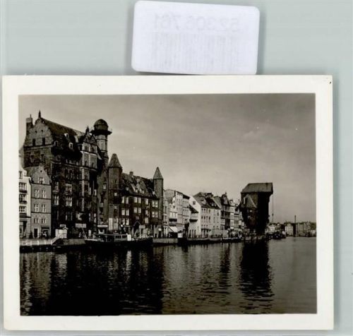 Danzig Westpreußen Pommern Foto 9x9cm