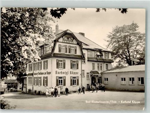 Bad Klosterlausnitz 1976 Hotel Köppe