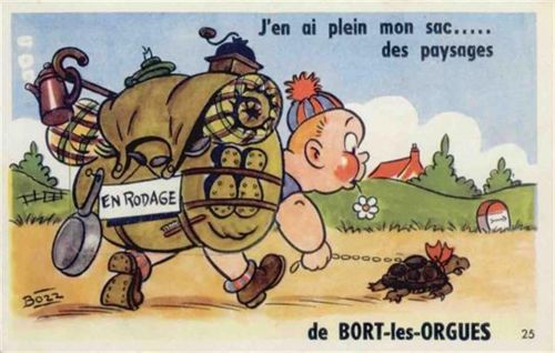 Bort-les-Orgues Bort-les-Orgues (Frankreich) Leporello I-II