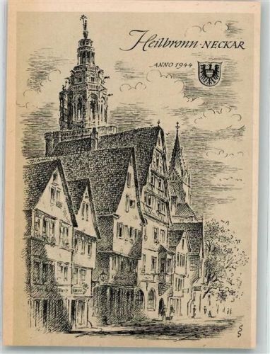 Heilbronn 1944 sign. Schäfer-Grohe