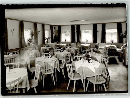 Hundseck Gasthaus Raststätte Ort handschriftlich Foto Original aus Archiv eines Ansichtskartenverlages