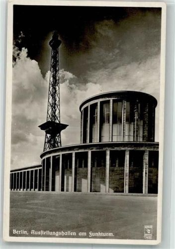 Charlottenburg Ausstellungshallen am Funkturm Fotograf Klinke & Co.