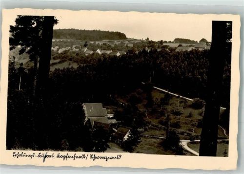 Kapfenhardt 1941 Panorama des Ortes mit Gasthaus Oberer Kapfenhardter Mühle