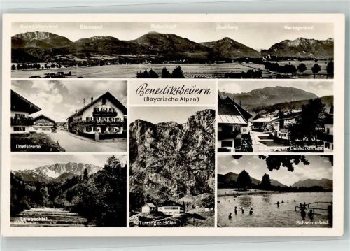 Benediktbeuern Dorfstrasse Schwimmbad Tutzinger-Haus