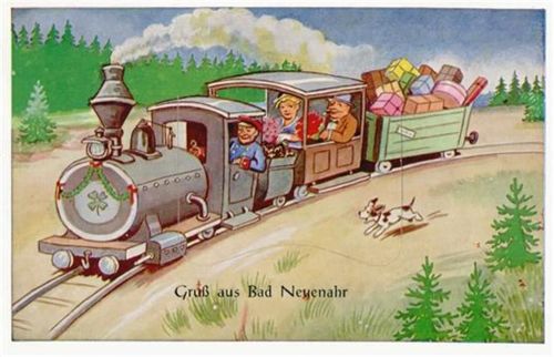 53474 W5483 Bad Neuenahr - Bad Neuenahr (5483) Leporello, Eisenbahn I