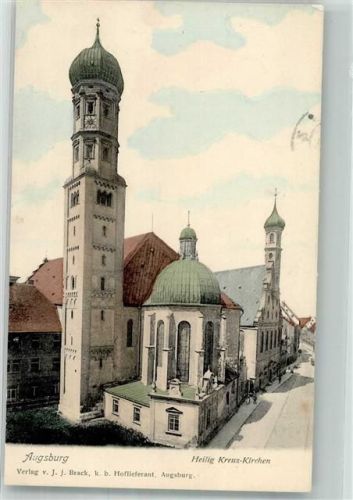 Augsburg 1918 Heilig- Kreuz- Kirchen
