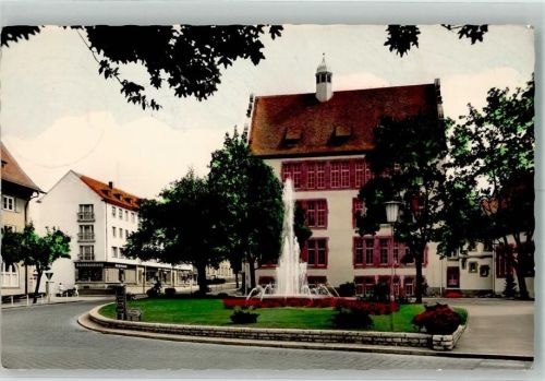 Schwabach 1967 Schillerplatz