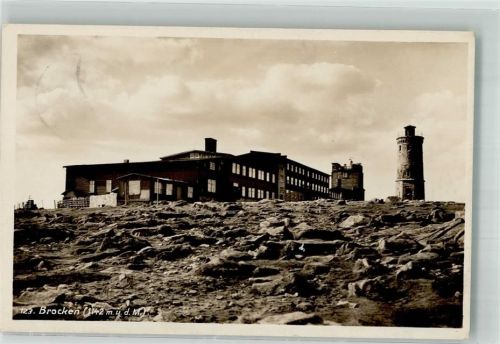 Brocken 1934 Hotel Wetterstation