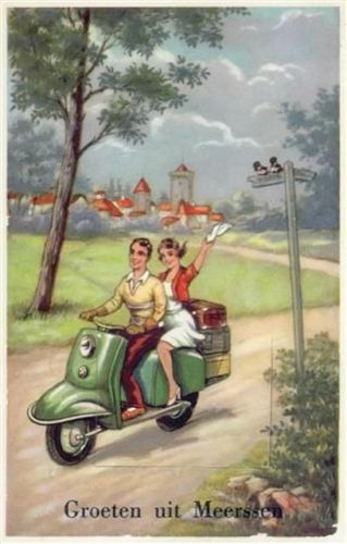 Meerssen Meerssen (Niederlande) Leporello II (kleine Abschürfungen VS)