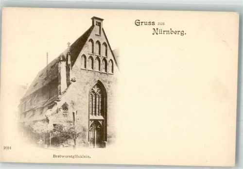 Nürnberg Gasthaus Bratwurstglöcklein