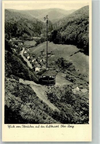 Zorge Pavillon auf dem Pferdchen mit Ortsteil Ober-Zorge Fotograf Heinz Bornemann