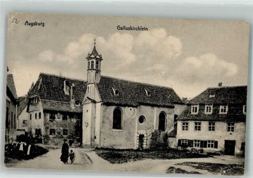 Augsburg 1912 Gallus- Kirche