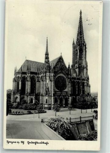 Speyer 1937 Gedächtnis- Kirche