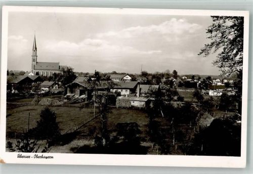 Übersee 1953 Kirche Notopfermarke Berlin