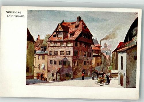 Nürnberg 1906 Dürerhaus sign. Kley