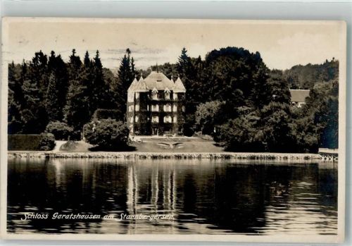 Garatshausen 1929 Schloss Garatshausen am Starnberger See Verlag Zieher, Ottmar Nr. 379