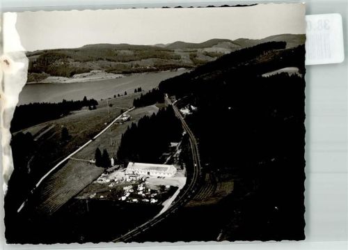 Schluchsee Foto Fliegeraufnahme Original aus Archiv eines Ansichtskartenverlages