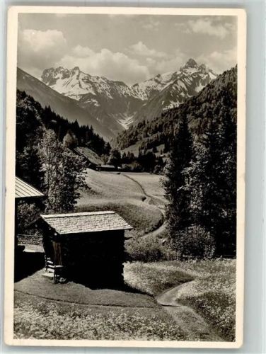 Oberstdorf Weg zur Spielmannsau
