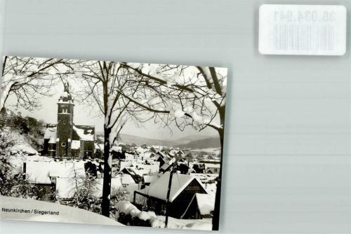 Neunkirchen Winter Foto Original aus Archiv eines Ansichtskartenverlages
