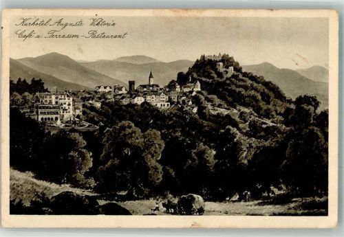 Lindenfels Gasthaus Cafe Terrassen Kurhotel Auguste Viktoria