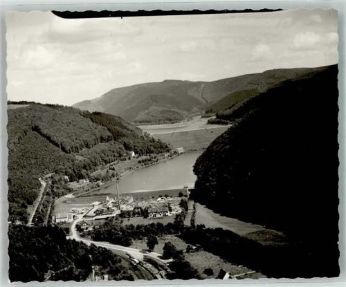 Osterode Fliegeraufnahme Foto Original aus Archiv eines Ansichtskartenverlages