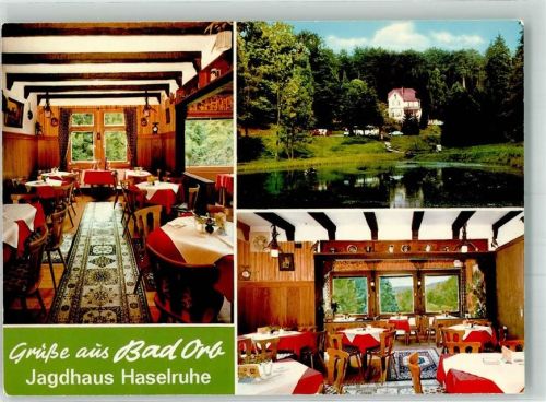 Bad Orb Gasthaus Jagdehaus Haselruhe