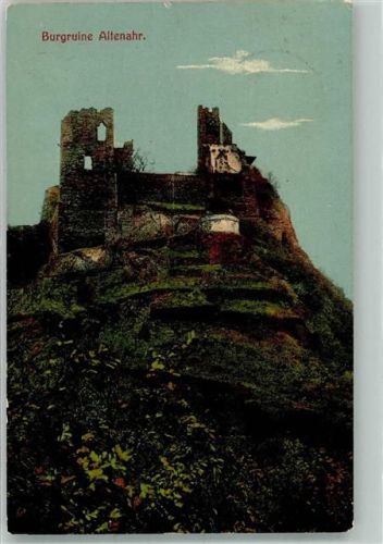 Altenahr 1913 Burg