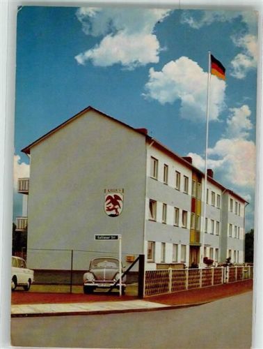 Kaltenkirchen 1967 Haus Kallies des Bauvereins Kaltenkirchen VW Käfer Drucksache