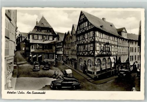 Wetzlar Am Eisenmarkt Oldtimer Fotograf Wilhelm Müller