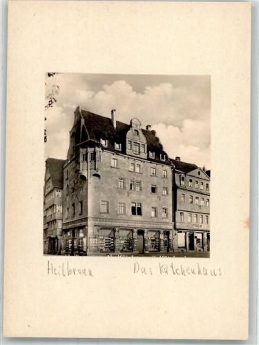 Heilbronn Käthchenhaus Foto aufgeklebt
