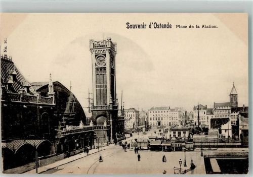 Ostende Bahnhof Place de la Station