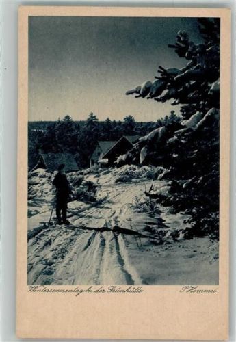Bad Wildbad 1919 Grünhütte Winter