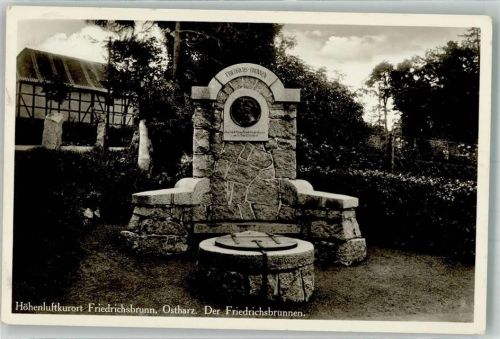 Friedrichsbrunn 1941 Der Friedrichs-Brunnen