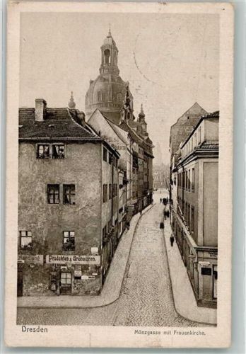 Dresden 1939 Handlung Münzgasse Frauenkirche