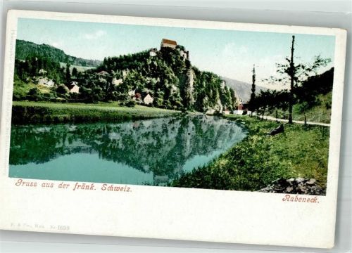 Rabeneck Burg Rabeneck oberhalb der Wiesent