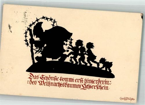 Scherenschnitt Weihnachtsmann Kinder