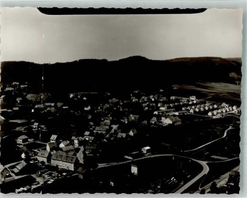 Stockheim Fliegeraufnahme Foto Original aus Archiv eines Ansichtskartenverlages