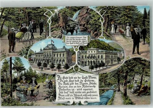 Bad Wildbad Zeichnerische Darstellungen aus dem Kurort Wildbad