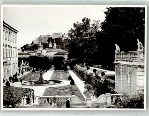 Salzburg Mirabellengarten Burg Festung