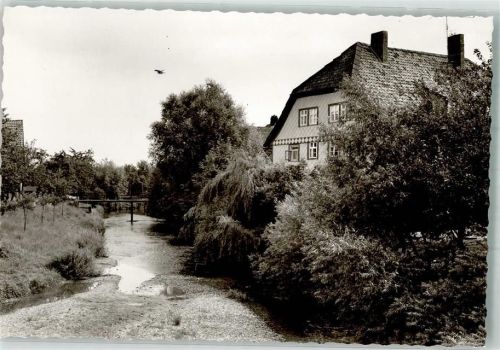 Groß Berkel An der Humme Foto Original aus Archiv eines Ansichtskartenverlages Ort handschriftlich