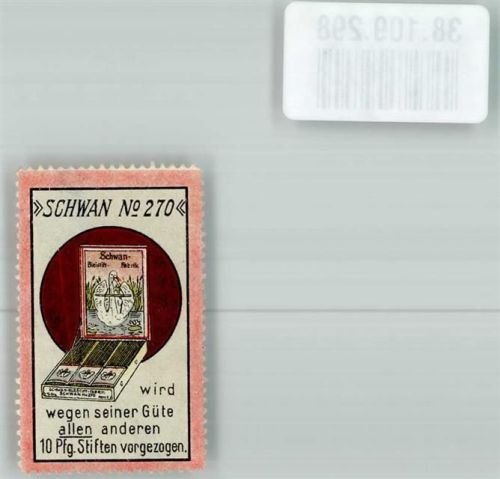 Nürnberg Schwan No. 270 Gustav Adam Schwanhäußer Schwan Bleistiftfabrik
