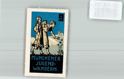 München 4 Pfg. Jugend Wandern