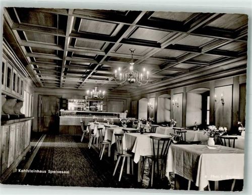Kehlsteinhaus Speisesaal Hüttenstempel