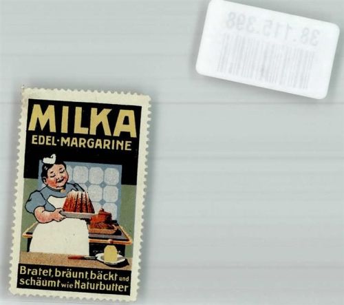 Pratau Milka Edel-Margarine Köchin Kuchen
