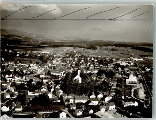 Hengersberg Foto Original aus Archiv eines Ansichtskartenverlages Fliegeraufnahme