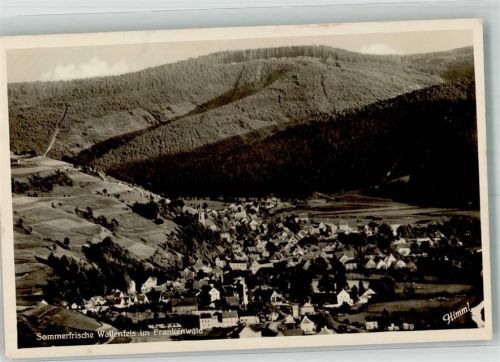 Wallenfels 1937 Panorama des Ortes