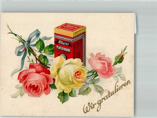 Schaffhausen Knorr Nährmittel AG Hafermehl Rosen