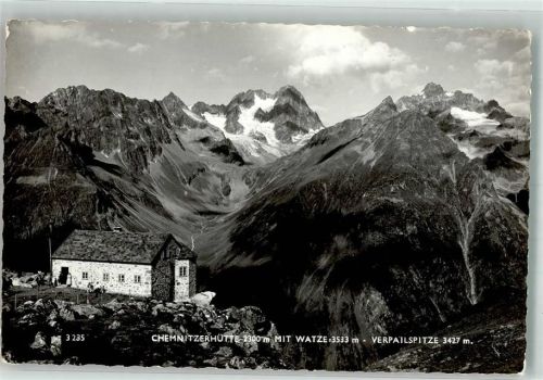 Nevesjochhütte 1960 Chemnitzerhütte