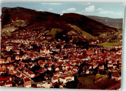 Oberkirch Fliegeraufnahme Foto Original aus Archiv eines Ansichtskartenverlages