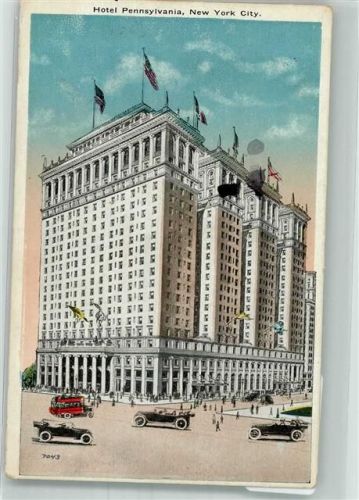 New York City Hotel Pennsylvania Auto
